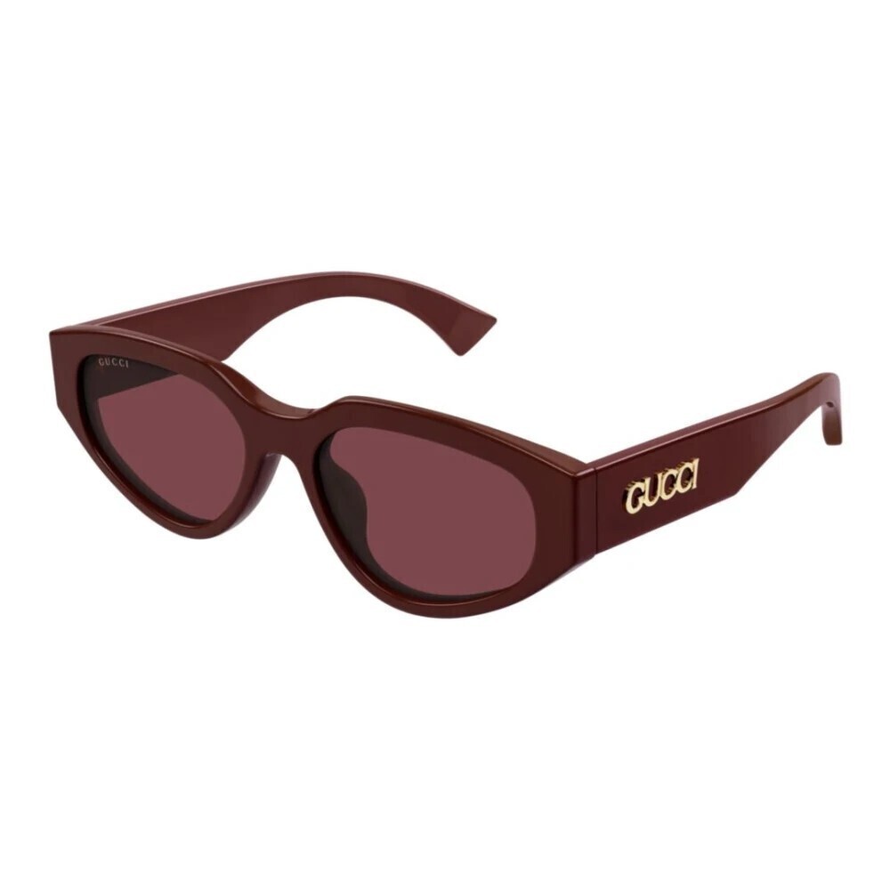 NWT Gucci GG1845SA-003 Burgundy Red 55mm Sunglasses